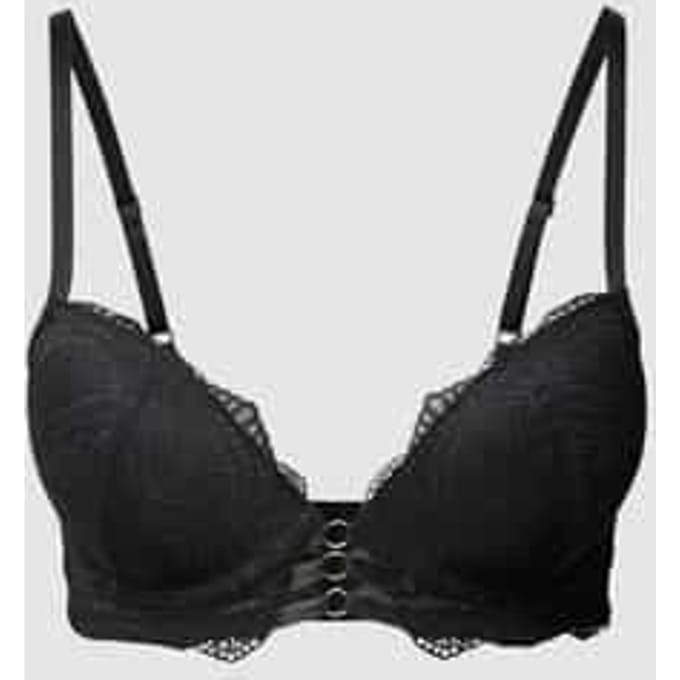 Push-up-bh met kant, model 'Elenora'