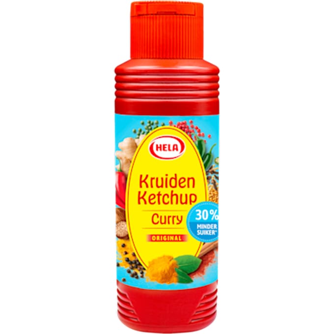Kruiden ketchup curry minder suiker