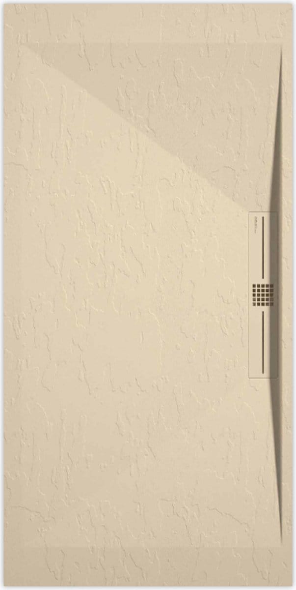 Sanifun douchebak Stone Side Cream Slate 1300 x 900 P