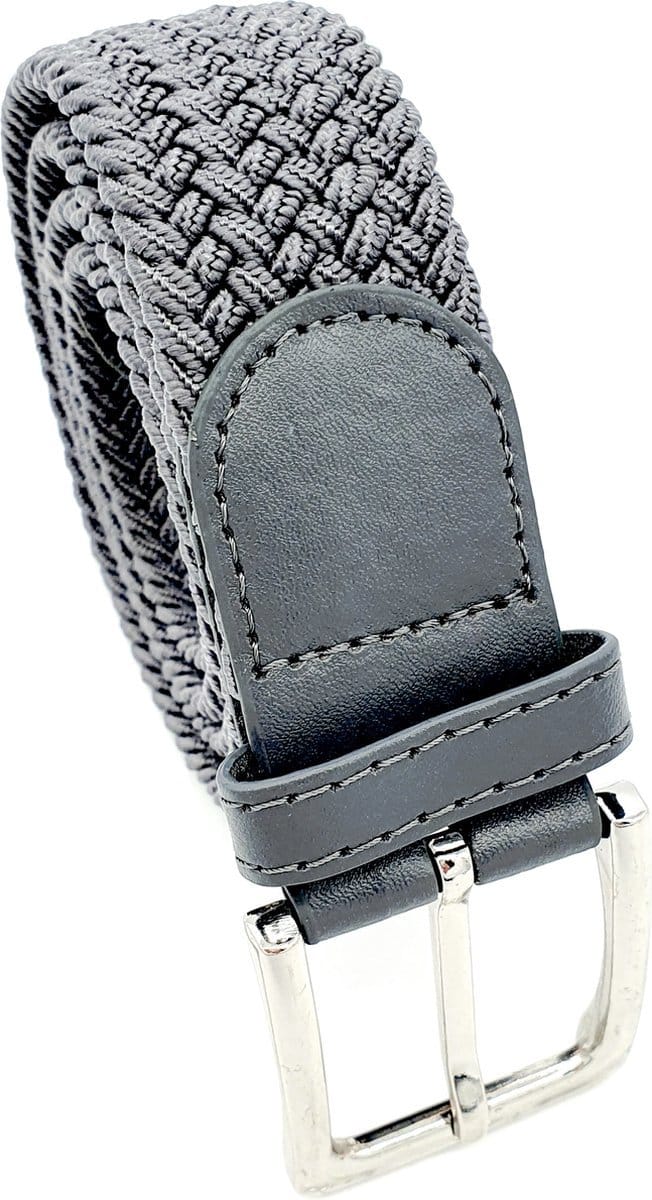 Elastische Riem - Stretch - Grijs - 120 cm