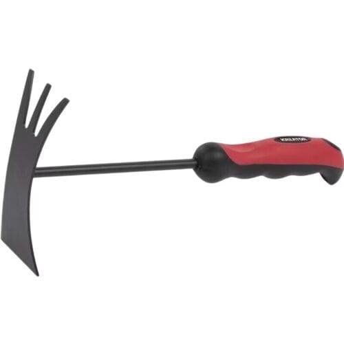 KREATOR KRTGR7005 2-in-1 Handwiedhark met Drietand, 19 cm Breed