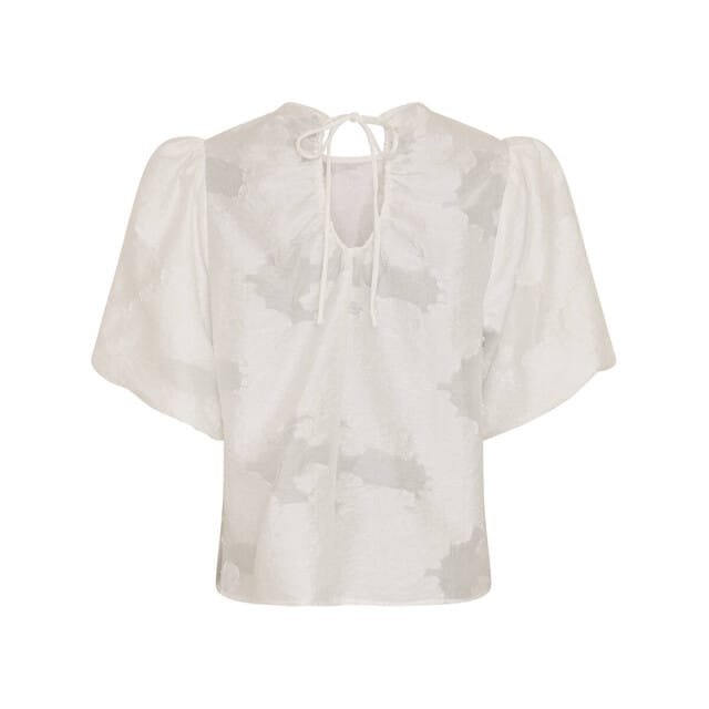 MSCH Copenhagen Mschorkidea 2/4 Top Tops & T-shirts Dames - Shirt - Wit - Maat S