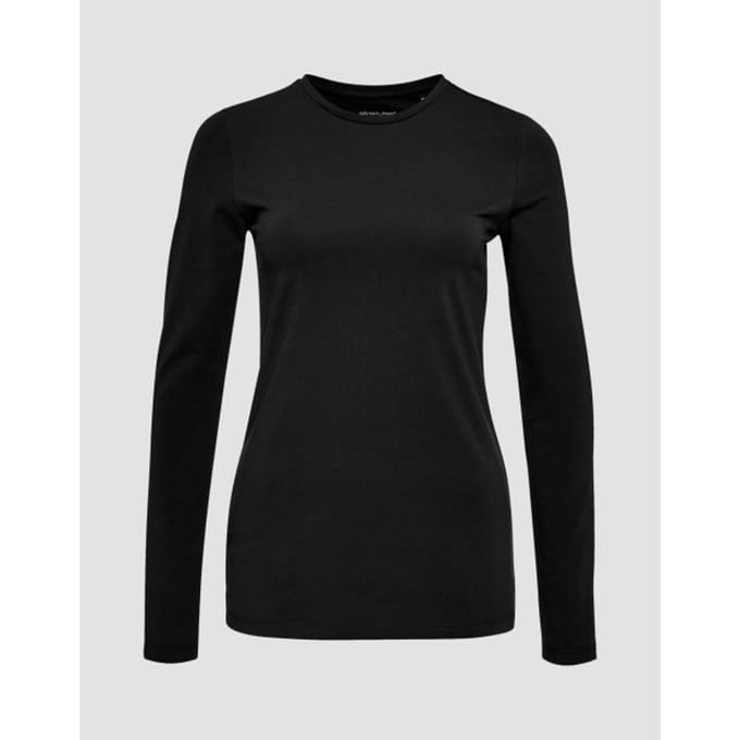 Shirt met lange mouwen en ronde hals