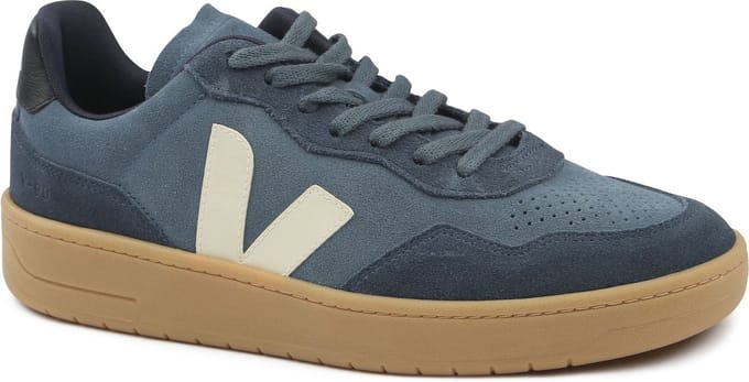 Veja Sneakers V-90 Suede Blauw - Maat 44 - Heren