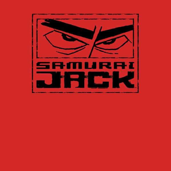 Samurai Jack Stylised Logo Sweatshirt - Red - S