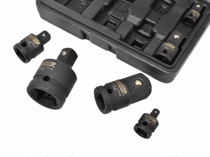 Awtools Black Line Serie - Reductieset Udarowy - CrMo Staal - 6 Stuks