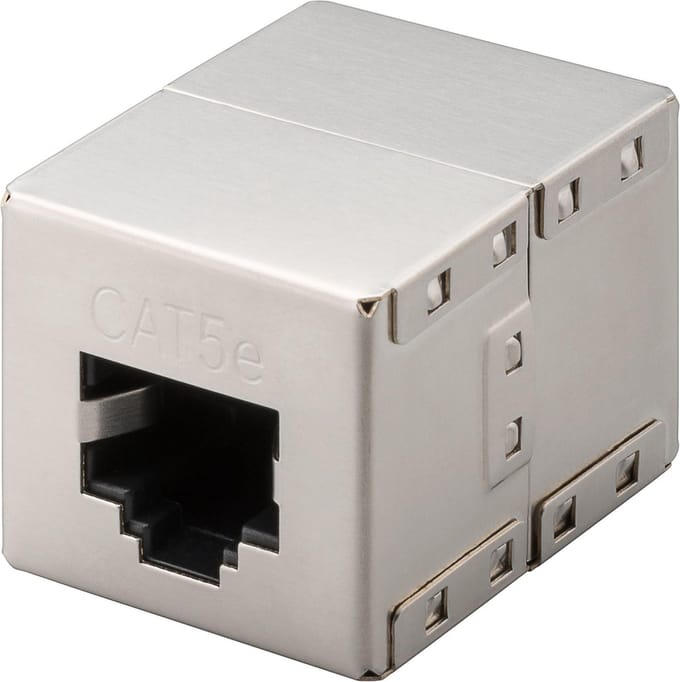 Goobay RJ45 Modular Coupler, CAT 5e