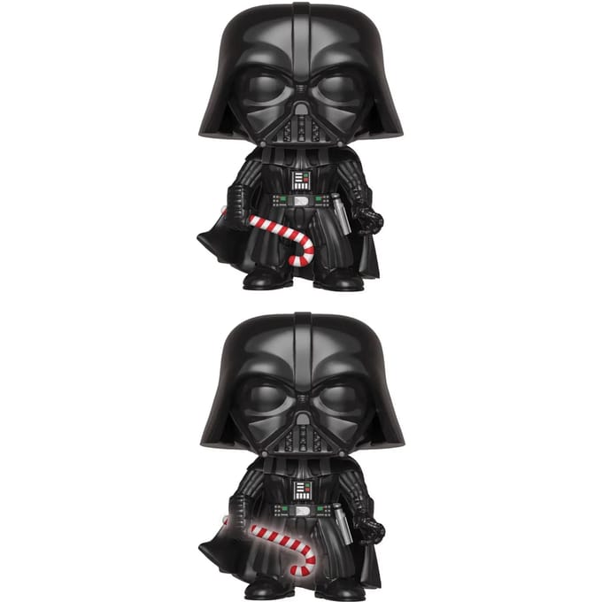 Beeldje Funko Star Wars POP! Bobble Head Holiday Darth Vader
