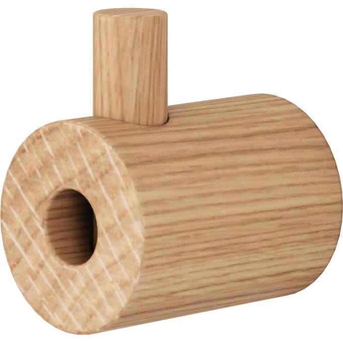 Moebe Wooden Wall Hook Wandhaken - eiken