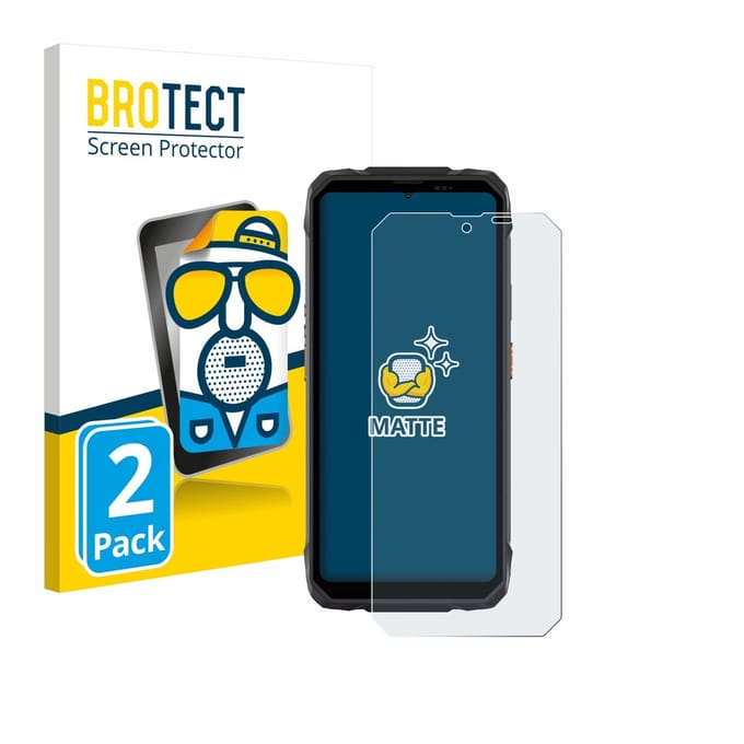 BROTECT - Screenprotector voor Blackview Rock 1 - Folie Beschermfolie matte 2 Stuks