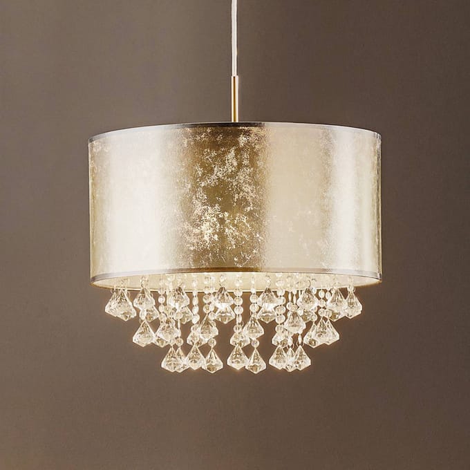 Globo - hanglamp - Amy I - nikkel - metaal - Ø 40cm - E27 - 15188H3