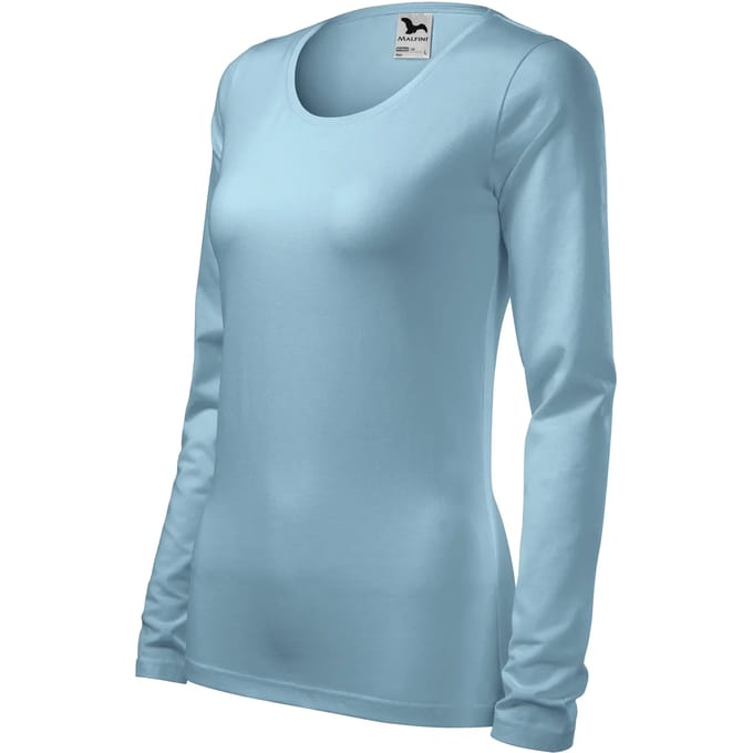 Dames-T-shirt met lange mouwen Malfini Slim 139