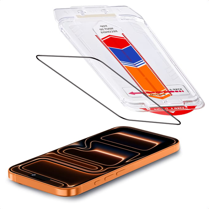 Accezz Screen Protector - Geschikt voor Apple iPhone 17 Pro Max - Gehard Glas Screenprotector + Applicator - 2-pack