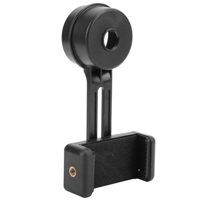 Telescoop Foto Clip Smartphone Adapter Houder Clip Beugel Microscoop AccessoiresZwart zwart