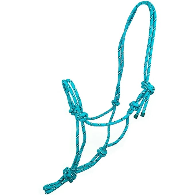 York Spirit Touw Halster Turquoise Maat Full