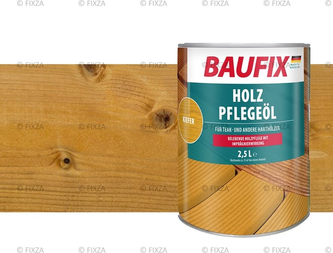 BAUFIX Houtverzorgingsolie 2,5 liter (Grenen satijn mat)
