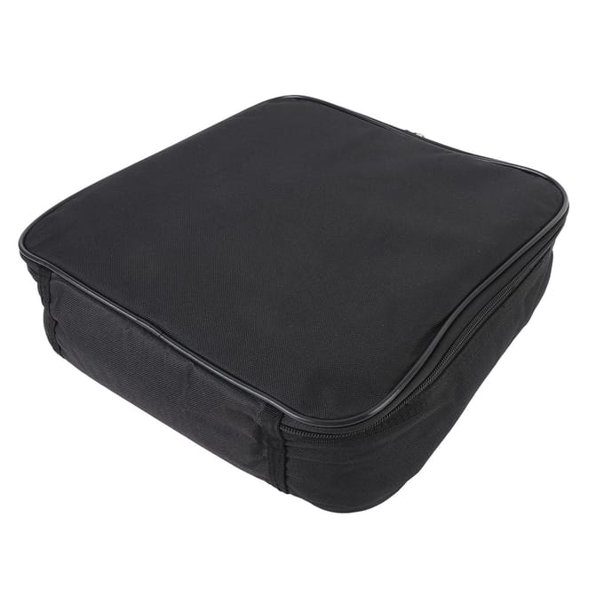Sac pour câble de démarrage de chargeur de VE Sac pour câble de charge de véhicule électrique Sac à outils Multi-usage Flamme black