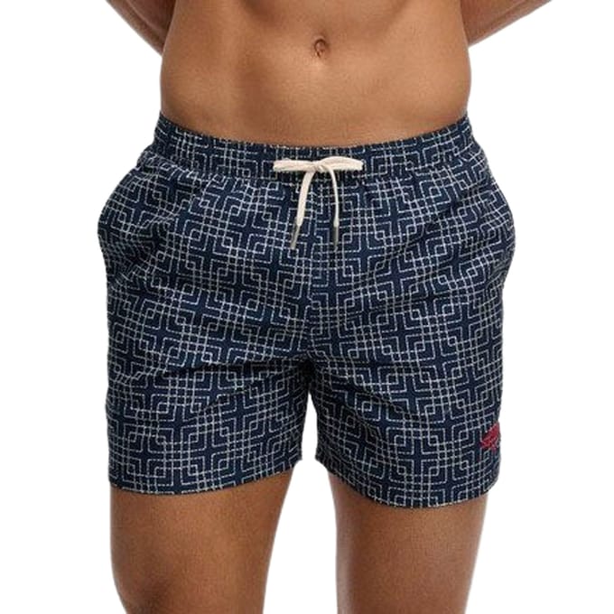 Superdry Premium Printed 15 Zwemshort Heren - Maat M