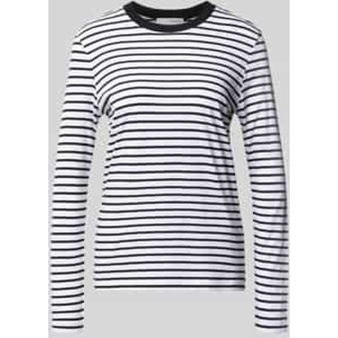 regular fit shirt met lange mouwen van puur katoen model 'ESSENTIAL'