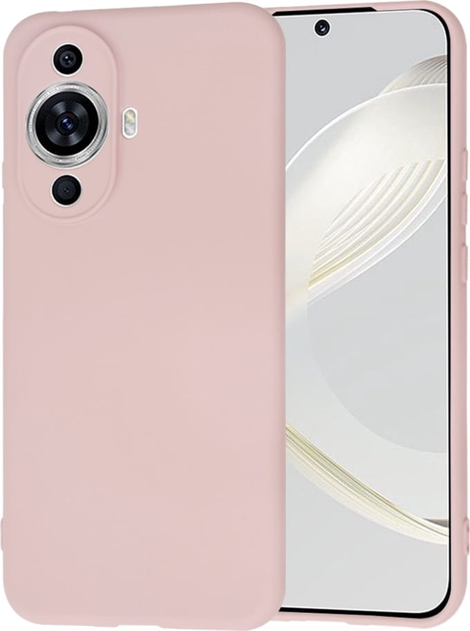 Hoesje geschikt voor Huawei nova 12s - Techsuit Soft Flex Silicone Back Cover - Pink Sand
