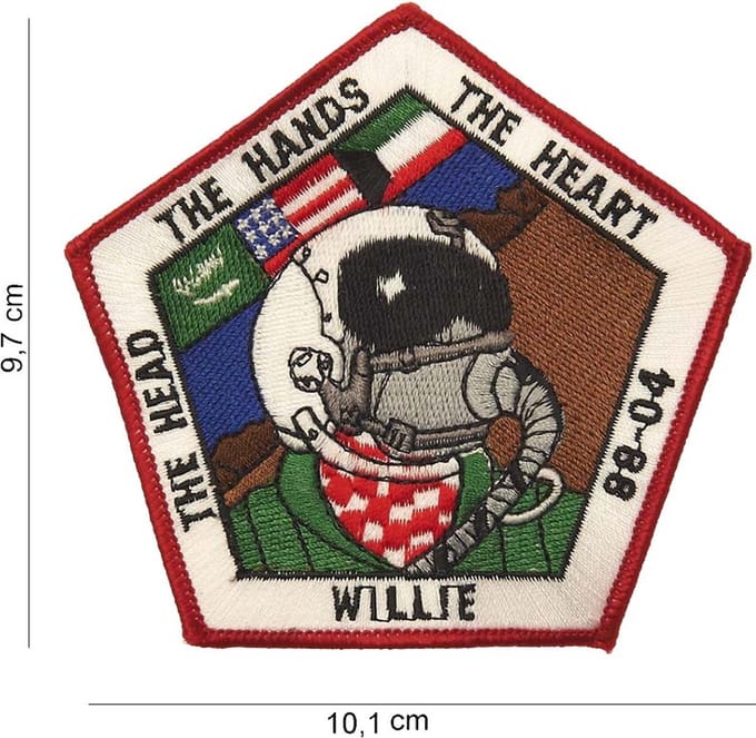 Embleem stof Willie 88-04
