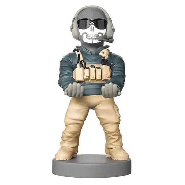 Call of Duty - Simon “Ghost” Riley - figurine standaard voor telefoon | controller | oplaadcase (Cable Guys Original)
