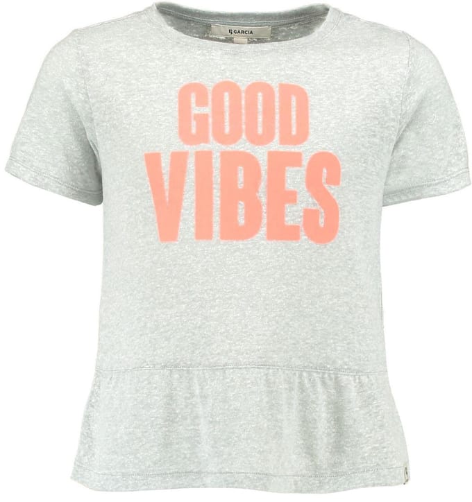 Garcia Meisjes T-Shirt - milk melee - Maat 176