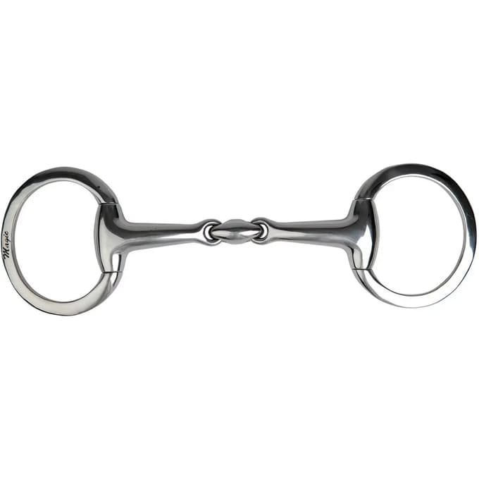 Olijfbit voor paarden met dubbele breuk Metalab Magic System