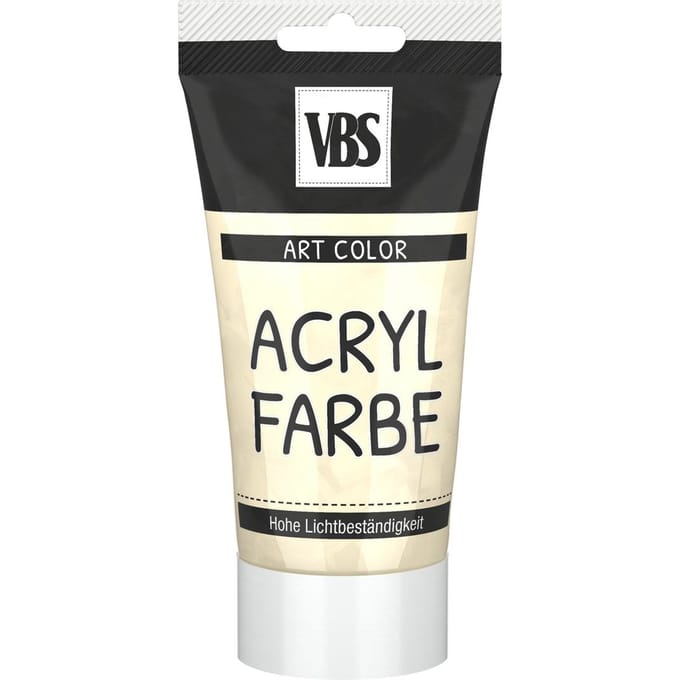 VBS Acrylverf, 75 ml - Ivoorkleurig