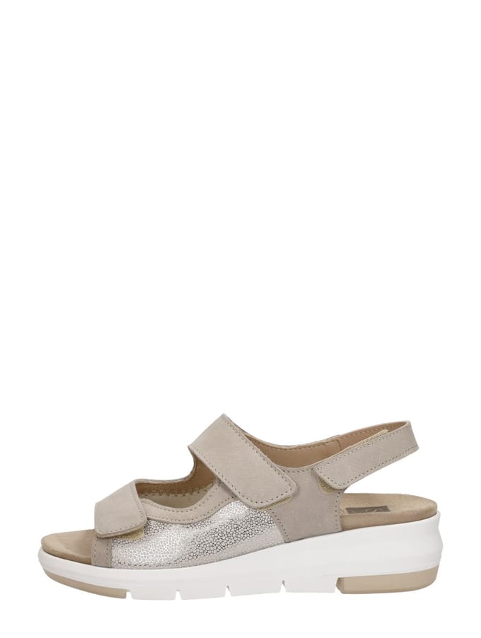 SUB55 Comfort Collection Maira 20 Sandalen Plat - Beige - Maat 37