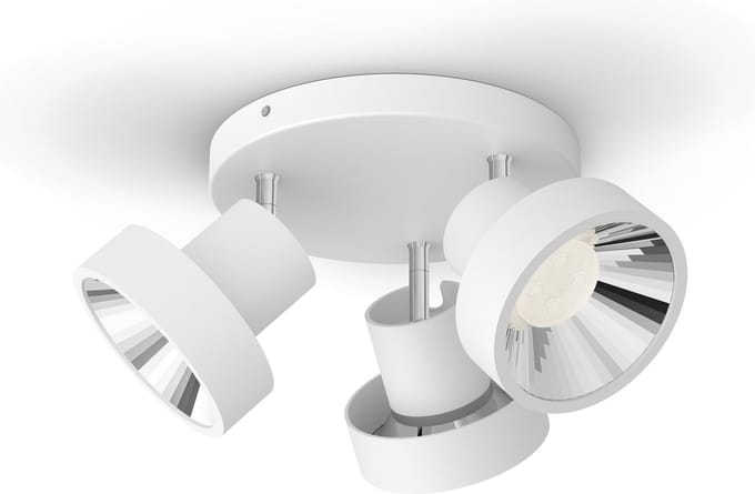 Philips - Philips myLiving Bukko Opbouwspot 3 Li wit SceneSw
