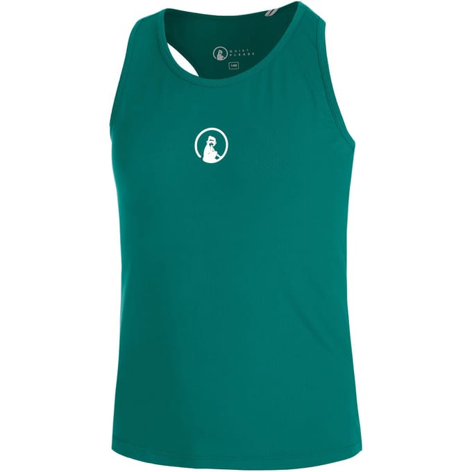 Quiet Please Racerback Tanktop Meisjes-groen