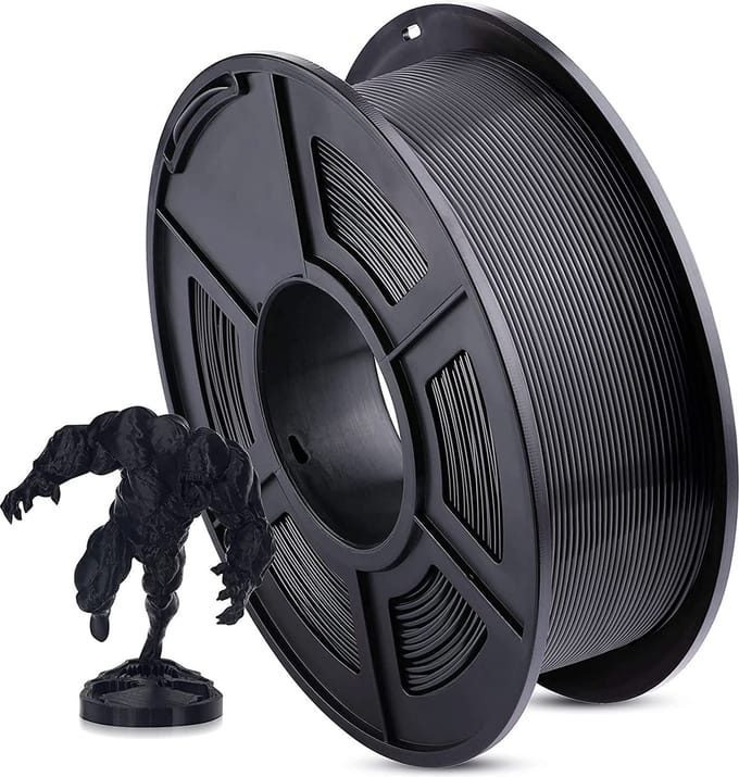 Anycubic Zwart 1.75mm PLA 3D Printer Filament 1KG