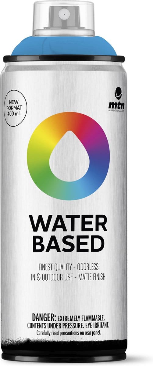MTN Water Based Spuitbus - verf op waterbasis - RV-69 Dream Blue - 400ml