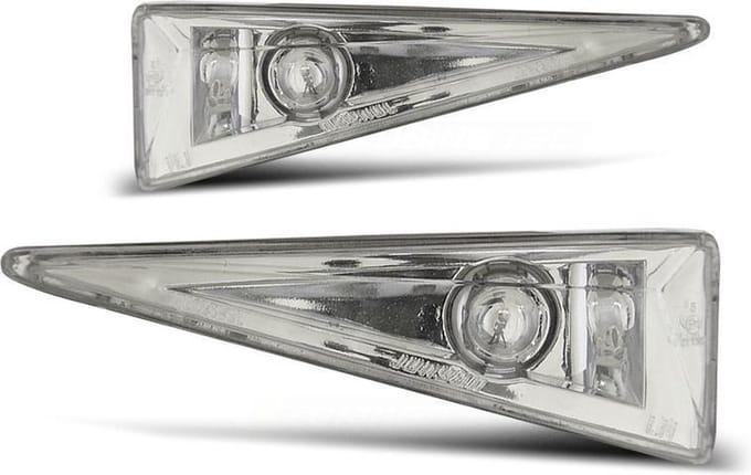 Zijkant knipperlichten RENAULT MEGANE 11 02-12 05 CHROOM