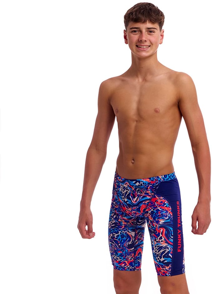 Funky Trunks Fts003b72236 Training Jammer Blauw AUS 24 Jongen