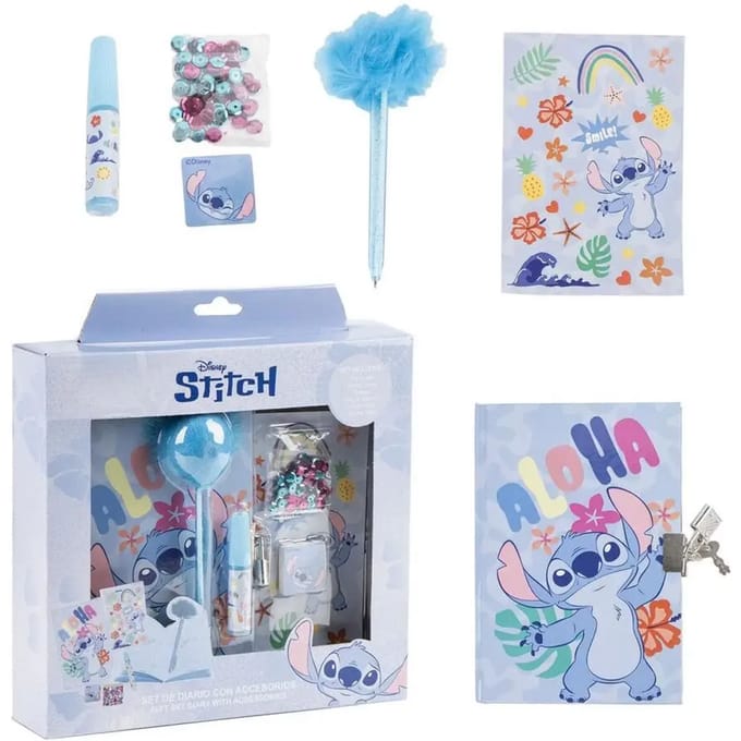 Disney Lilo en Stitch Aloha slotenmakersdagboekset