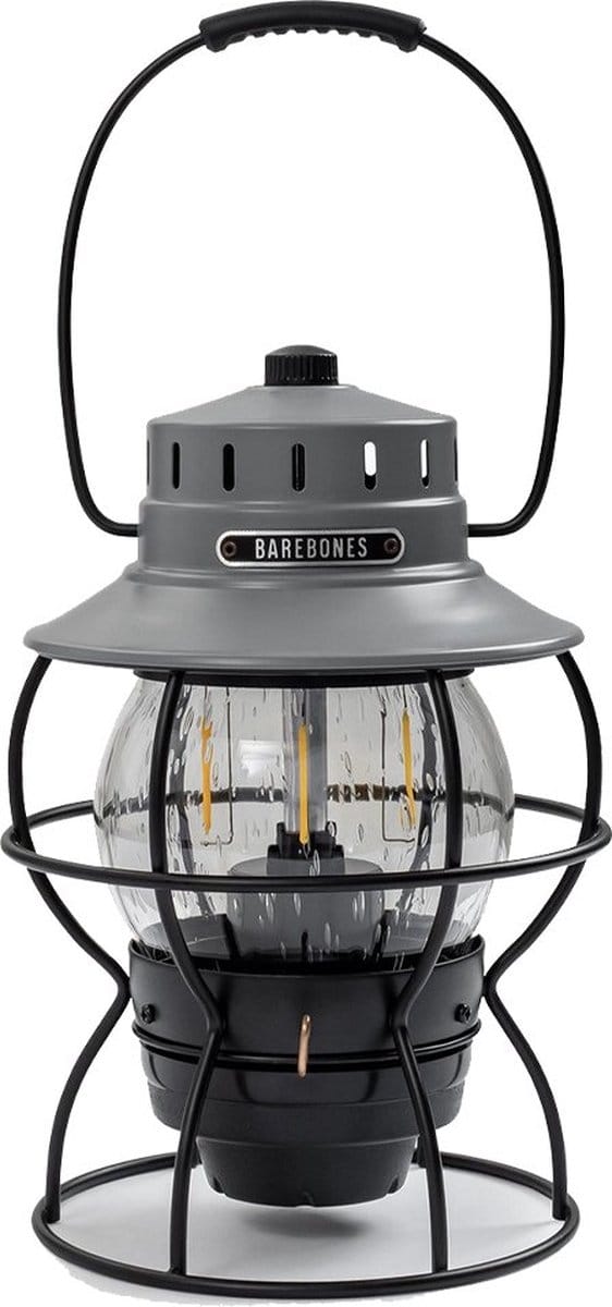 Barebones Railroad Lantern grijs