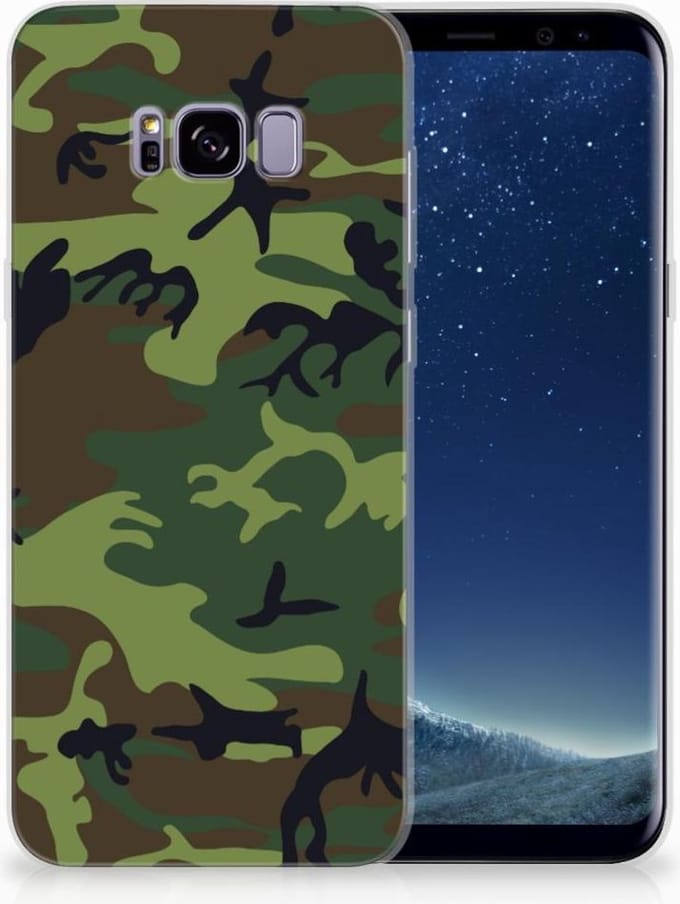 Samsung Galaxy S8 Plus TPU bumper Army Dark