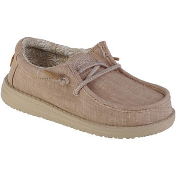 HEYDUDE Wally Youth Jongens Instappers Basic Beige