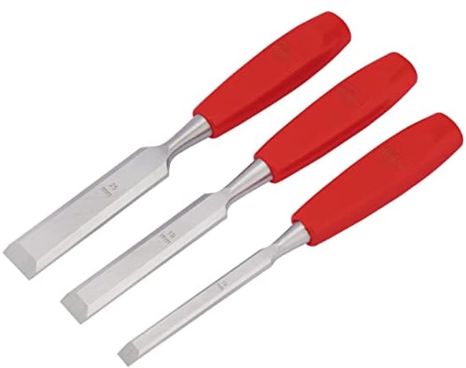 Hout Beitel Set 3-delig