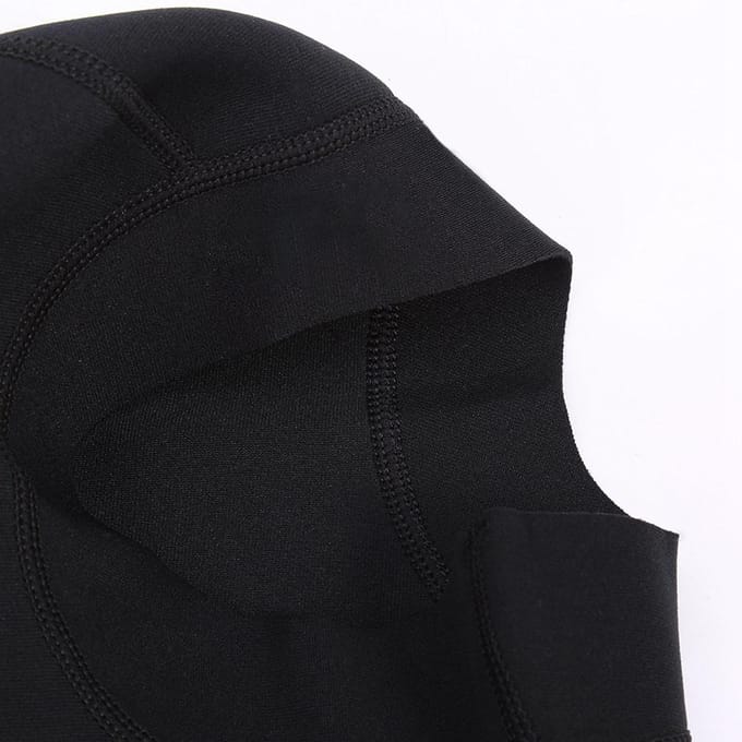 3mm Neopreen Duik Snorkel Wetsuit Cap Surfen Duikers Hoed Duikmuts L3 black