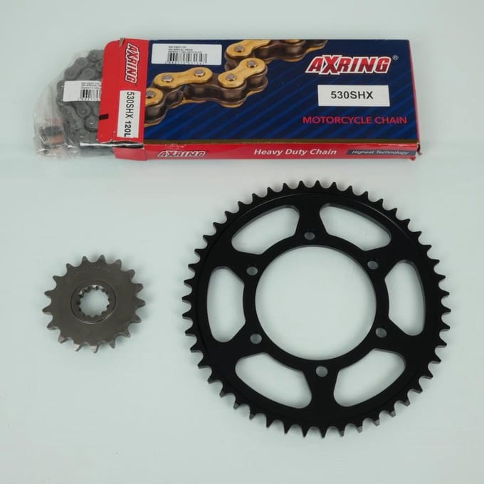 Kettingset Axring voor Motor Yamaha 1000 Yzf R1 Sp 2010 Nieuw