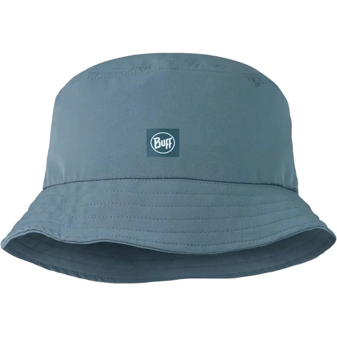 BUFF® Adventure Bucket Hat SOLID STONE BLUE L/XL - Hoed
