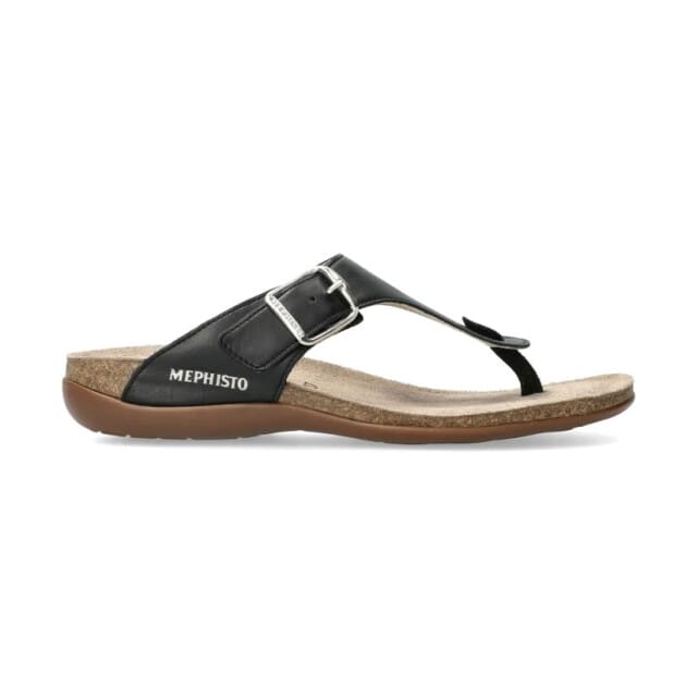 Mephisto Alinda - dames sandaal - Zwart - maat 35 (EU) 2.5 (UK)