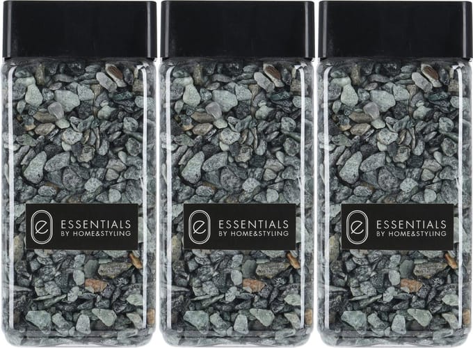 Decoratie steentjes/hobby steentjes - Groen - 1650 ml - 5/8 mm