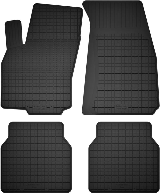 Wielganizator BasicProtect - Autovloermatten - 4 stuks - Antislip - Weerbestendig
