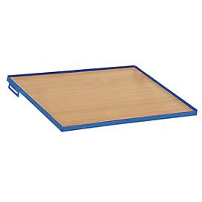 Houten legbord voor Euro-containerwagen, 820 x 620 mm
