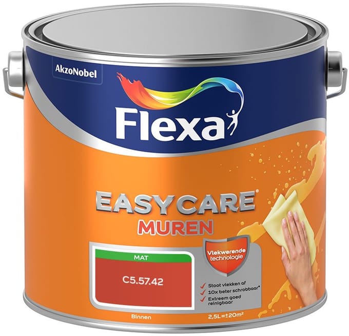 Flexa - Easycare Muren - C5.57.42 - Mengverf - 2,5 L