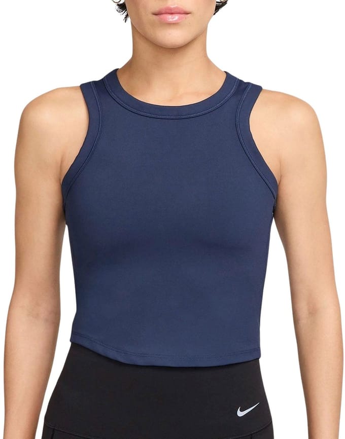 Nike One Fitted Dri-FIT Cropped Tanktop Dames - Maat L